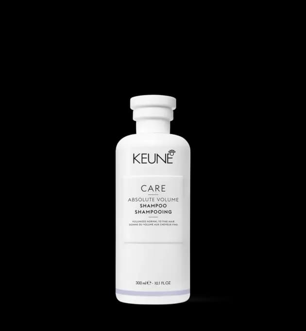 Keune Care Absolute Volume Shampoo 300ml – professional volumising shampoo for fine hair, available at Baileys Hairdressing