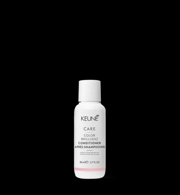 Keune Care Color Brillianz Conditioner 80ml Travel Size – nourishing conditioner to protect and maintain colour-treated hair on the go, available at Baileys Hairdressing