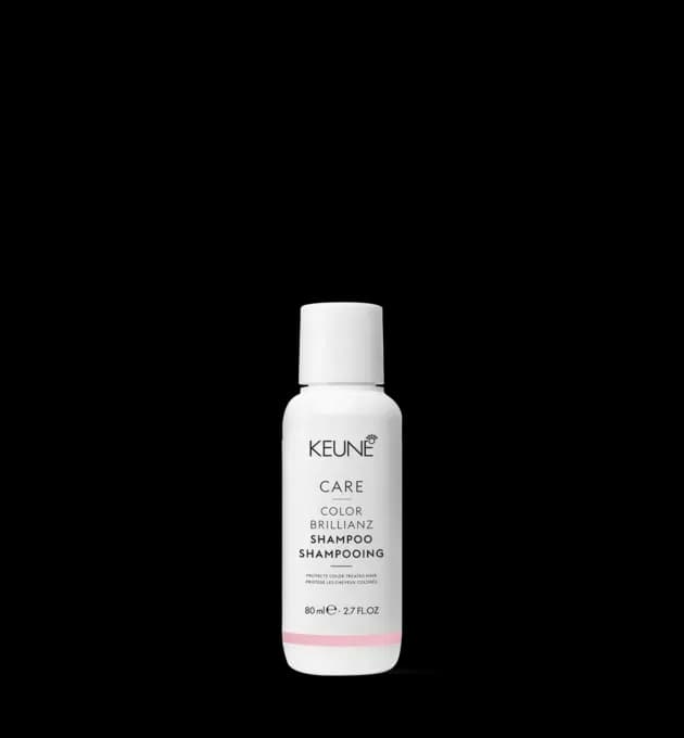 Keune Care Color Brillianz Shampoo 80ml Travel Size – compact colour-protecting shampoo for vibrant hair on the go, available at Baileys Hairdressing
