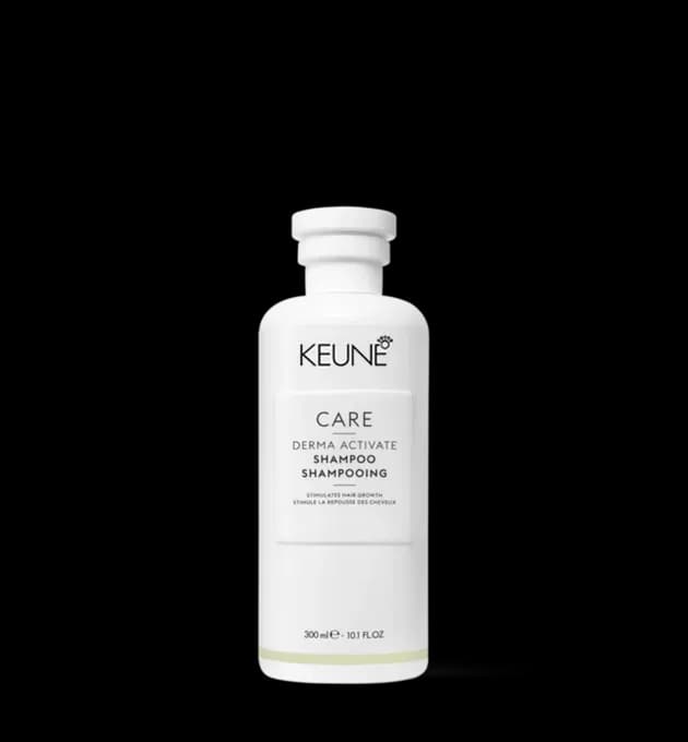 Keune Care Derma Activate Shampoo 300ml – hair growth-stimulating shampoo for thinning hair, available at Baileys Hairdressing