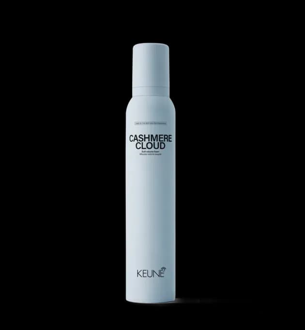 Keune Style Cashmere Cloud 200ml – soft mousse for luxurious volume and silky-smooth texture, available at Baileys Hairdressing