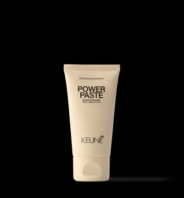 Keune Style Power Paste 50ml – strong hold styling paste for defined texture and lasting control, available at Baileys Hairdressing